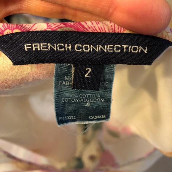French Connection Floral Sleeveless Blouse… - Picture 8 of 10